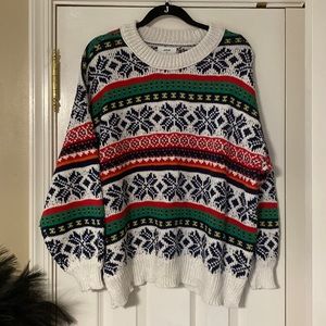 Aerie fair isle sweater